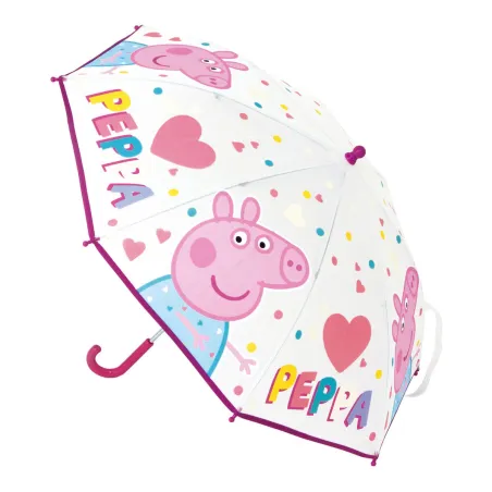 Vihmavari Peppa Pig Having fun Roosa (Ø 80 cm)